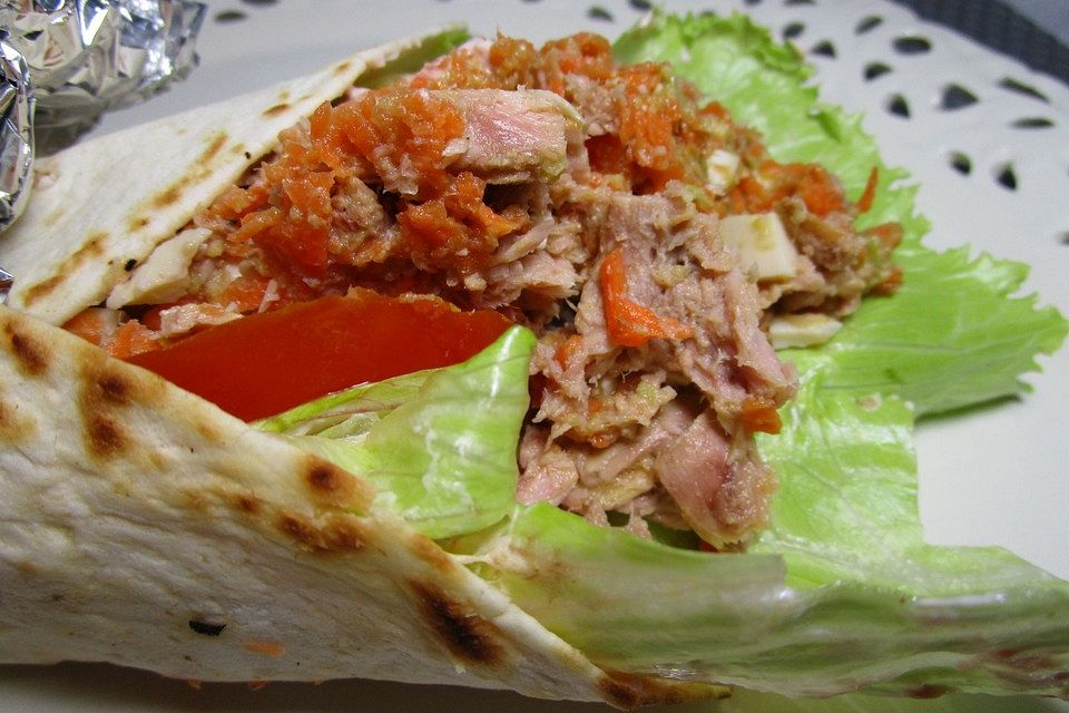 Thunfisch Wrap