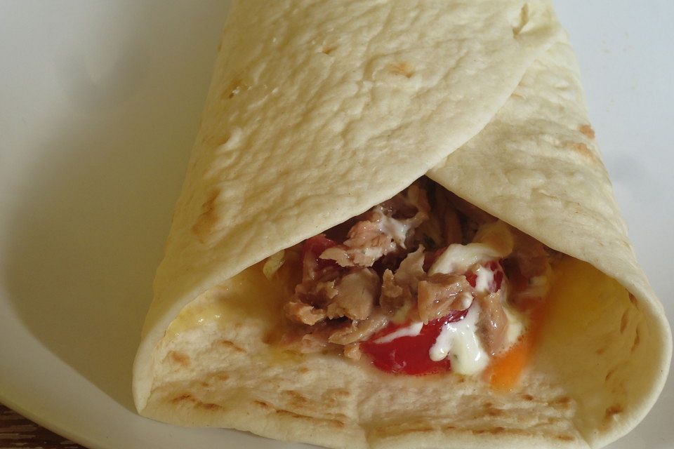 Thunfisch Wrap