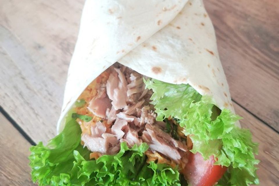 Thunfisch Wrap