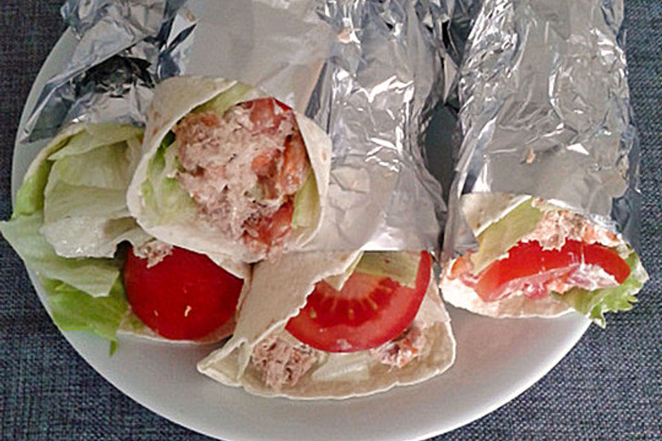 Thunfisch Wrap