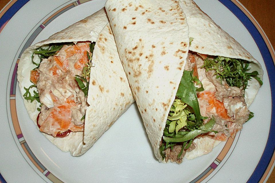 Thunfisch Wrap