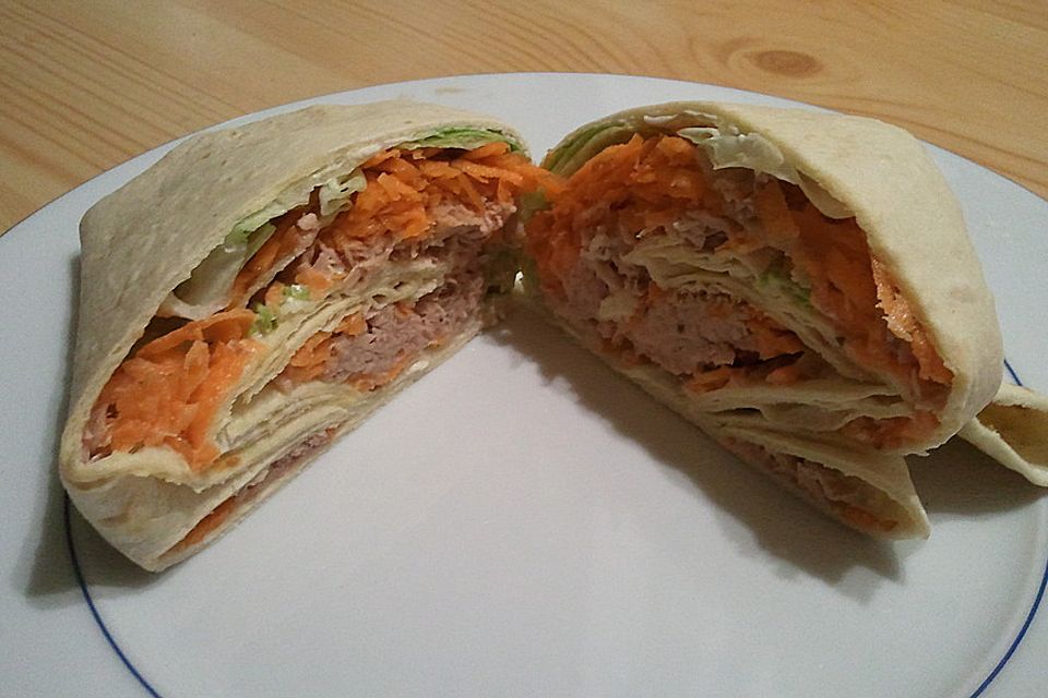 Thunfisch Wrap