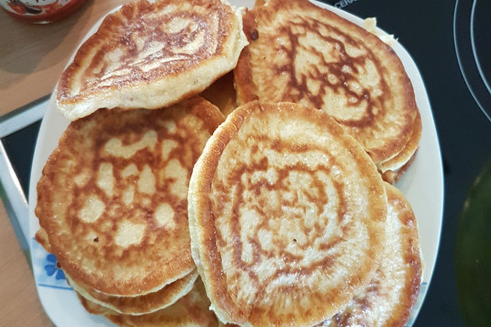 Amerikanische Buttermilch Pfannkuchen