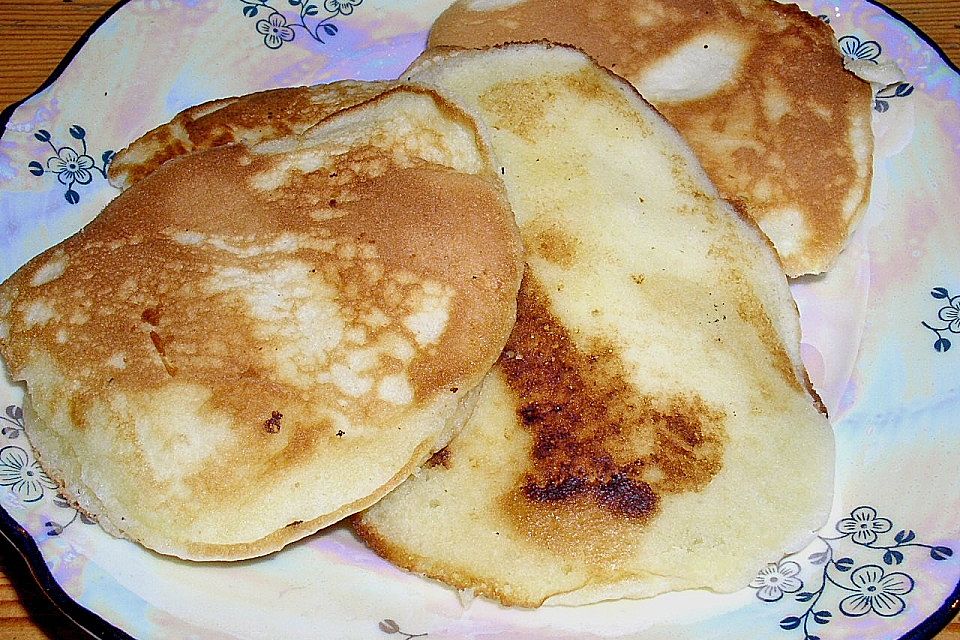 Amerikanische Buttermilch Pfannkuchen