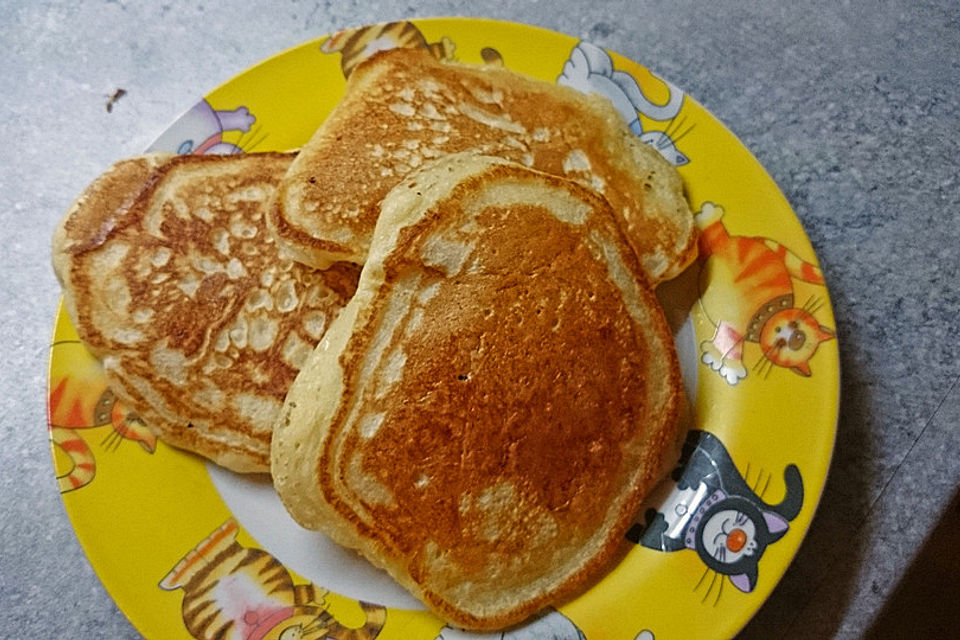 Amerikanische Buttermilch Pfannkuchen