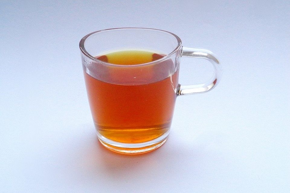 Earl Grey mit Maracujasirup