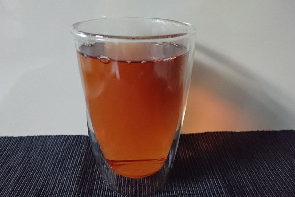 Earl Grey mit Maracujasirup