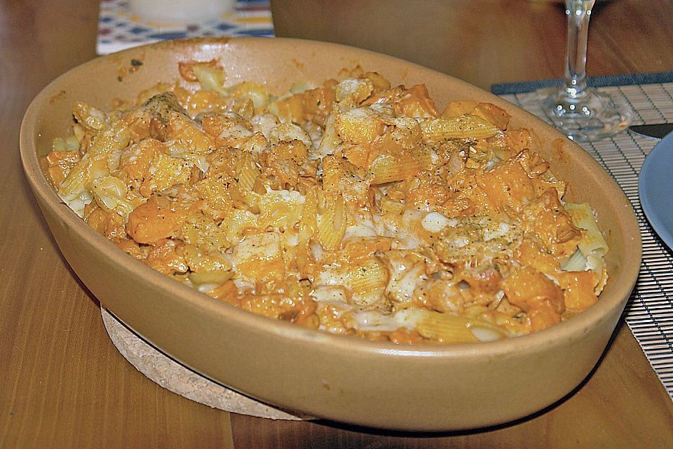 Kürbisgratin