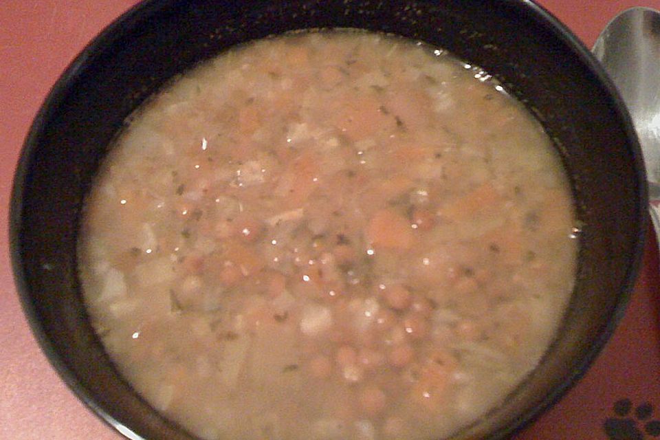 Linsensuppe