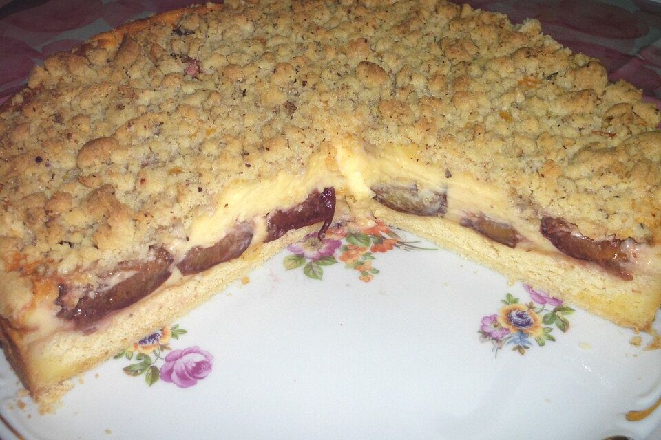 Zwetschgen-Rahmkuchen