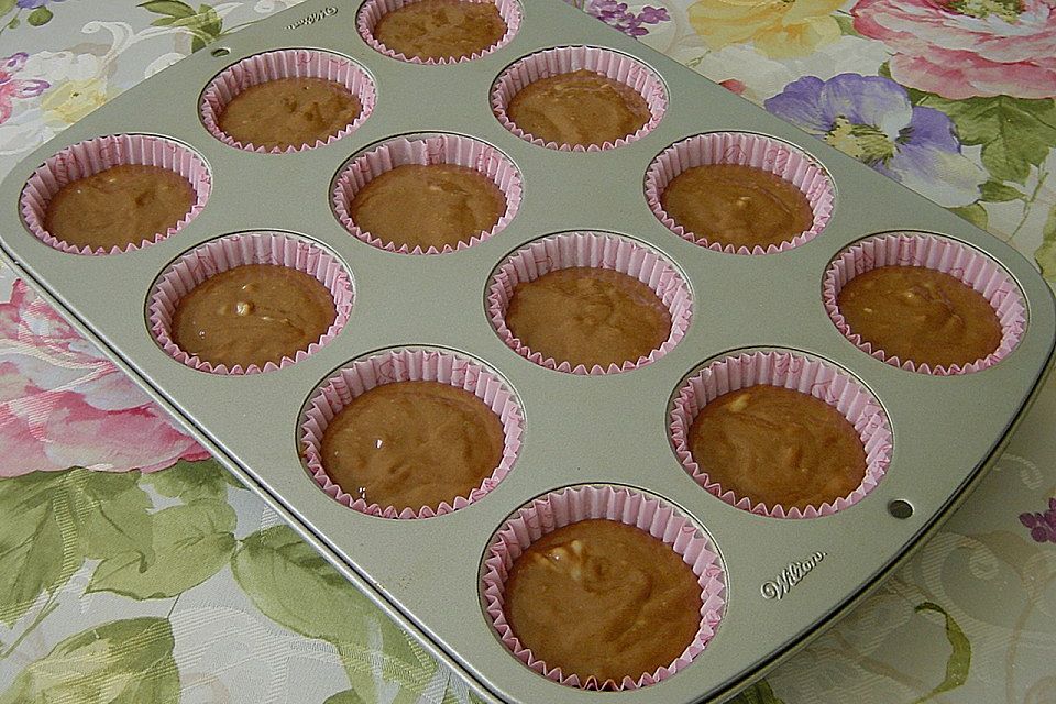 Schoko - Banane - Muffins