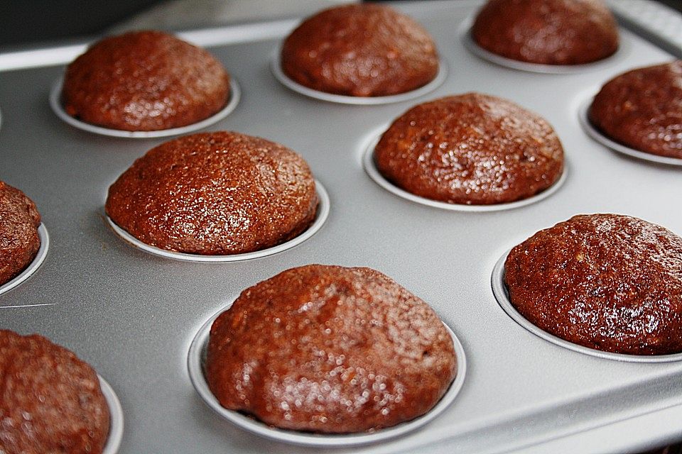 Schoko - Banane - Muffins