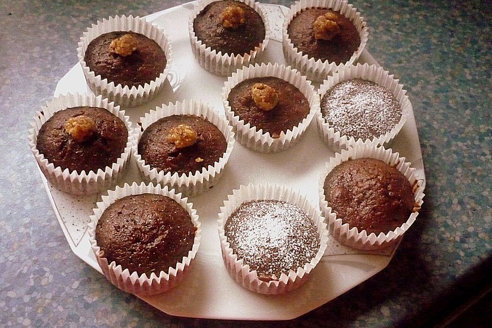 Schoko - Banane - Muffins