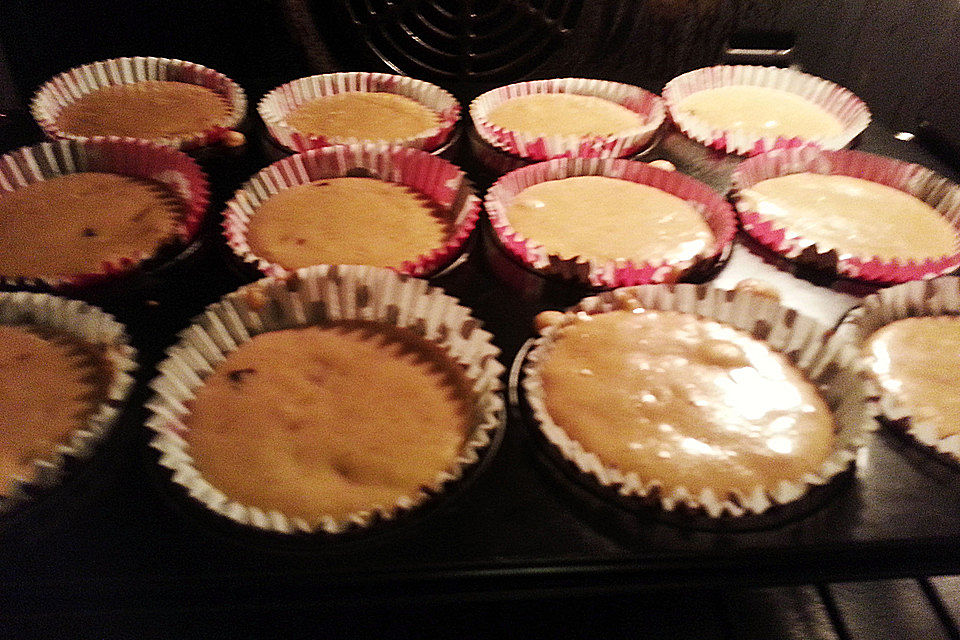 Schoko - Banane - Muffins