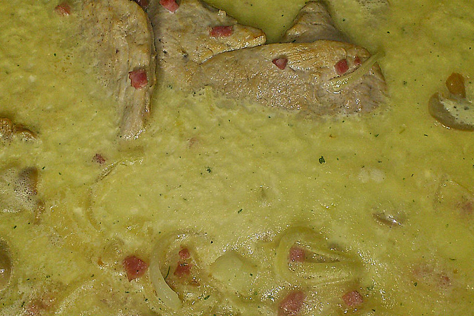 Eingelegte Schnitzel