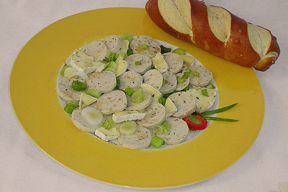 Weißwurst - Käse - Salat