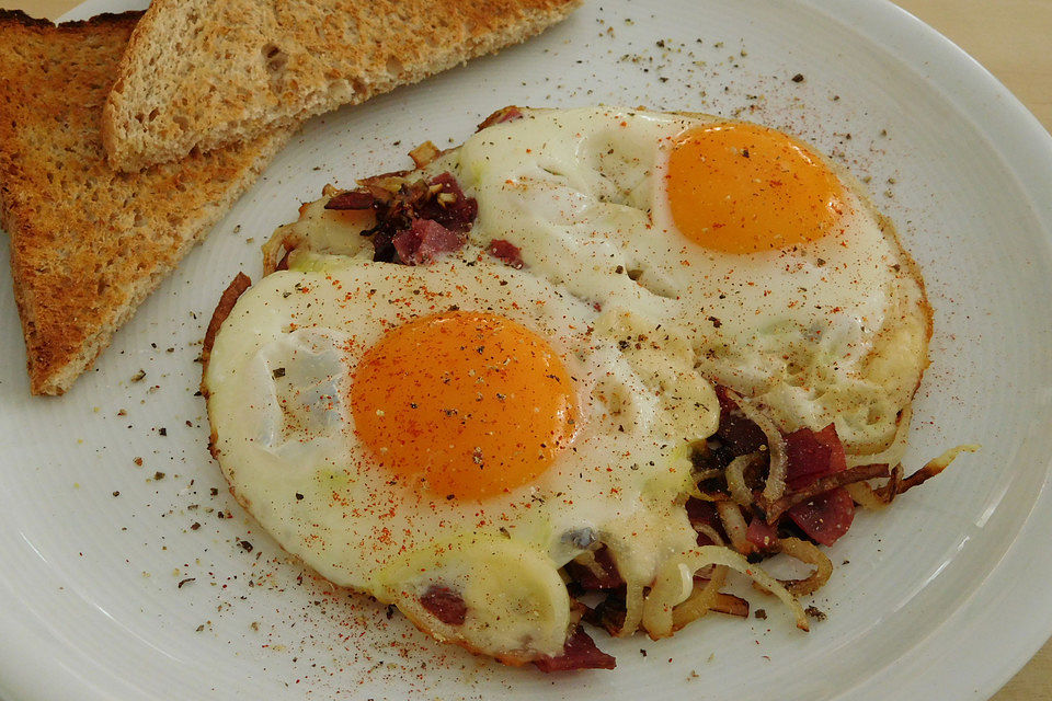 Frühstückseier mit Pfiff