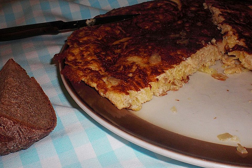 Rührei mit Kartoffeln