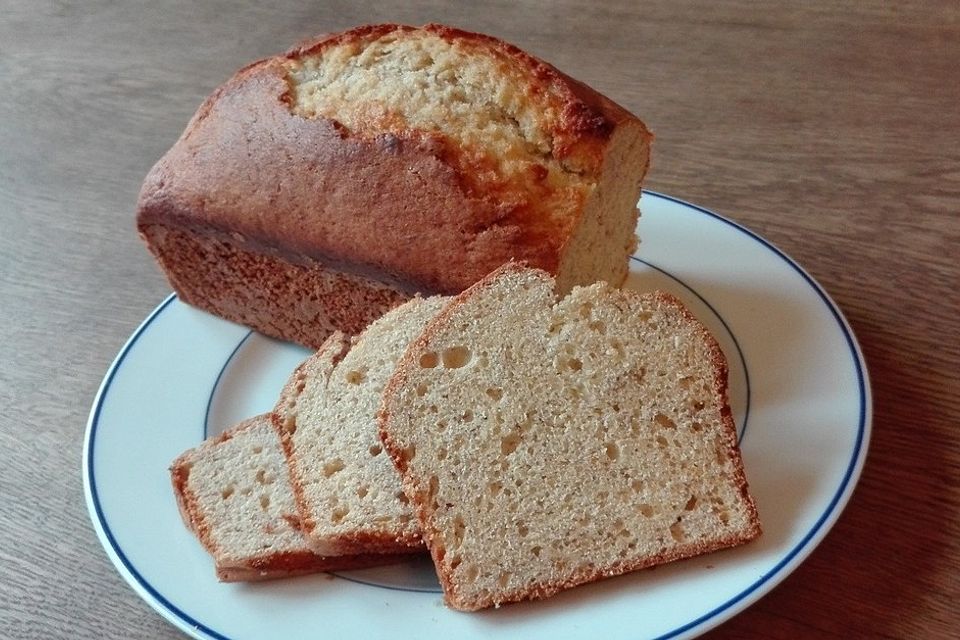 Schnelles Bananenbrot / -kuchen