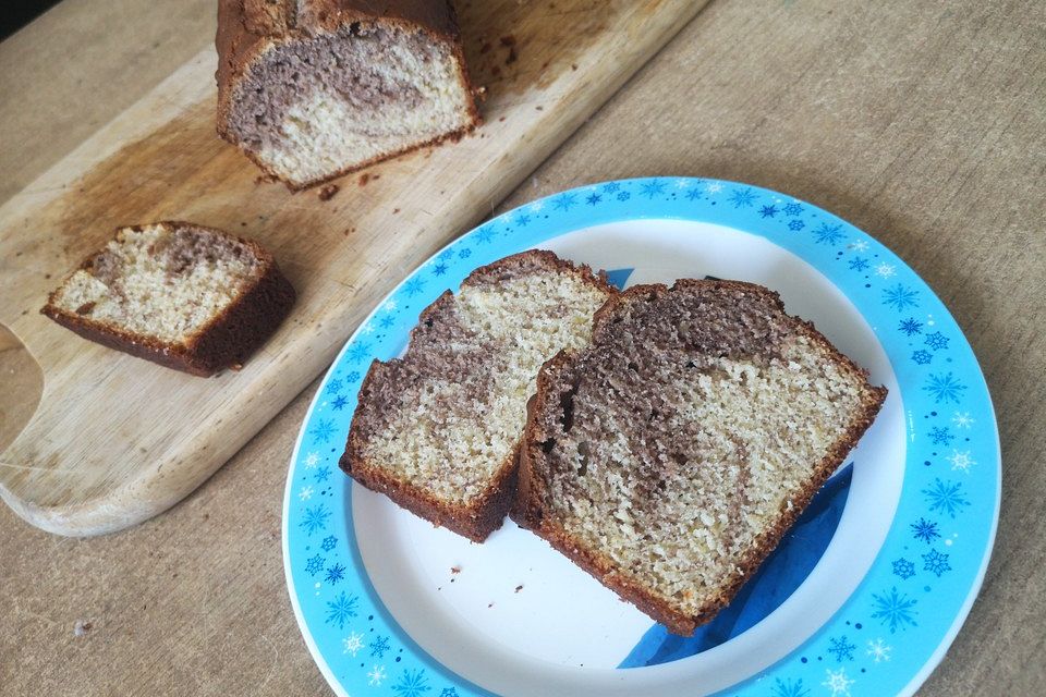 Schnelles Bananenbrot / -kuchen