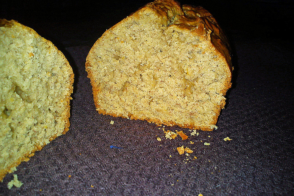 Schnelles Bananenbrot / -kuchen