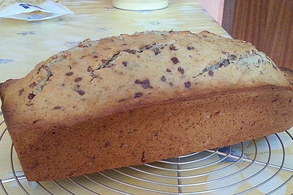 Schnelles Bananenbrot / -kuchen