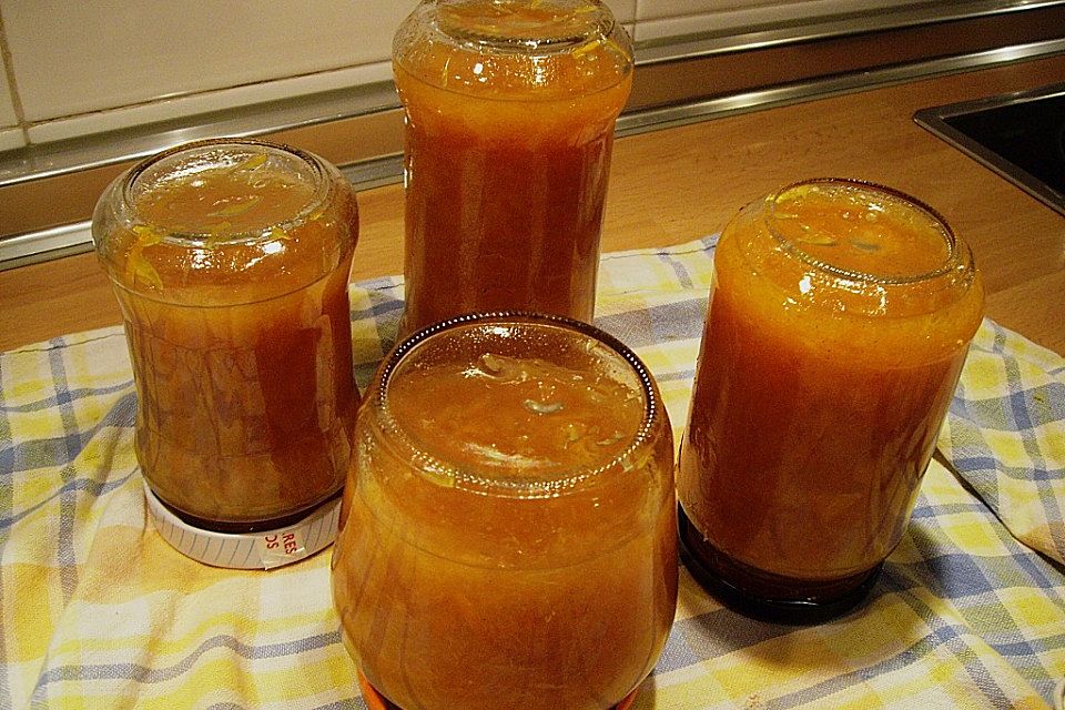 Orangen - Zimt - Ingwer - Marmelade