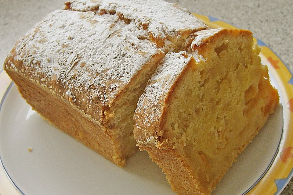 Pfirsich - Mandel - Kuchen