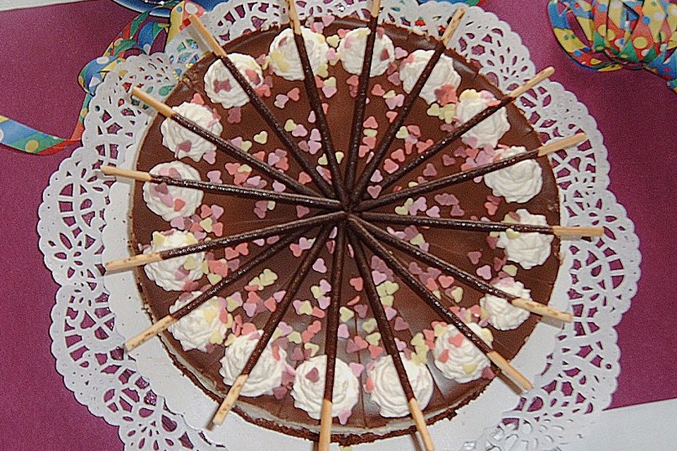 Mikado Torte mit Ananas