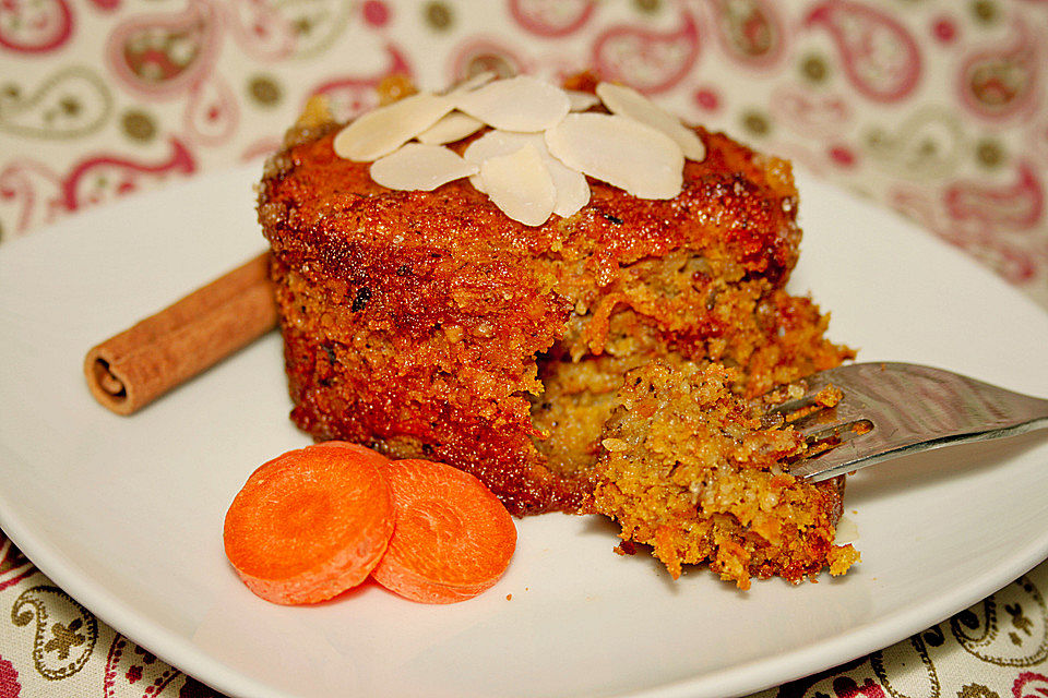 Möhrenkuchen im Glas