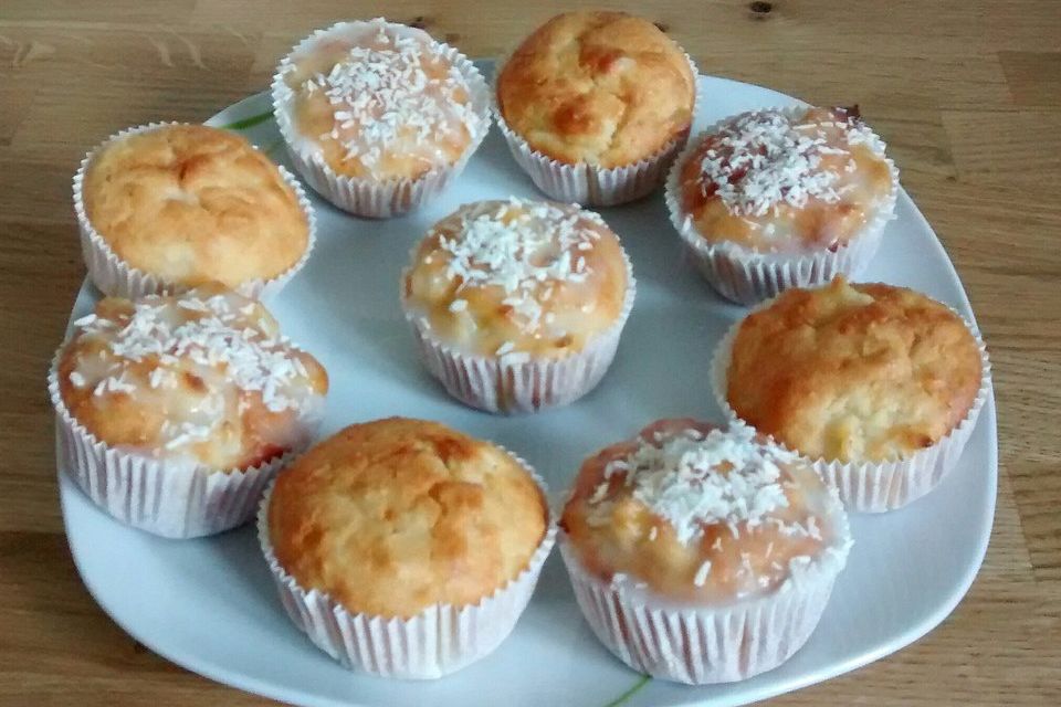 Ananas - Kokos - Muffins