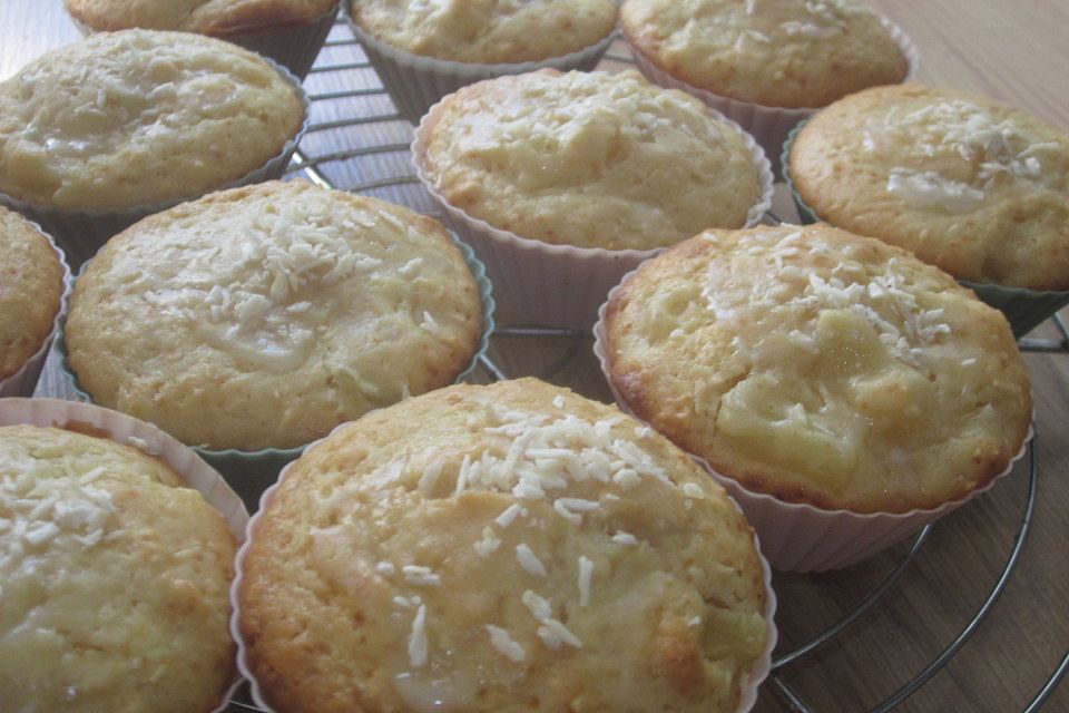 Ananas - Kokos - Muffins