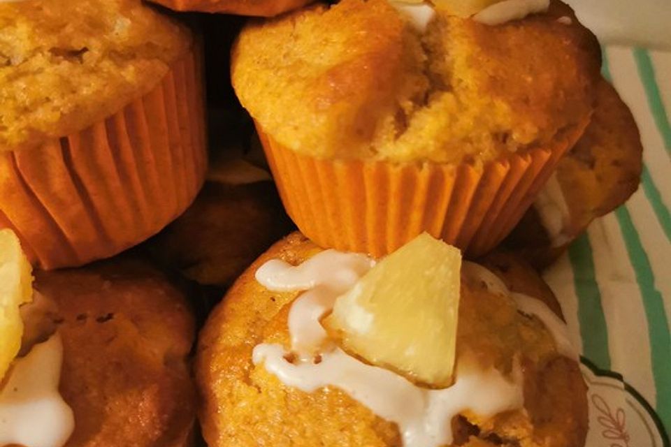 Ananas - Kokos - Muffins