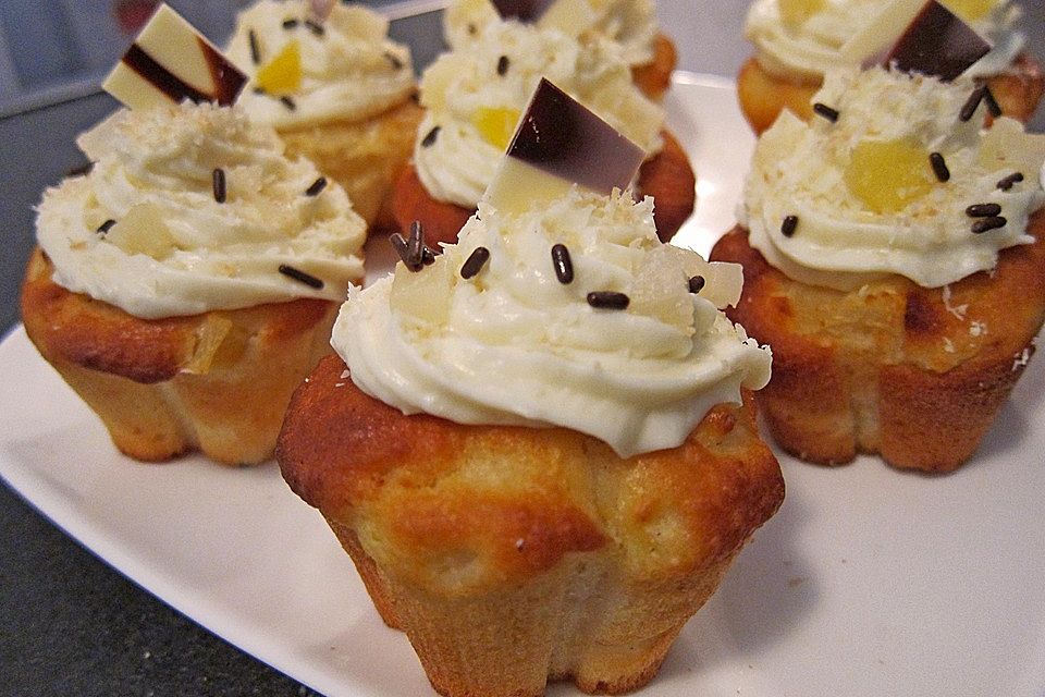 Ananas - Kokos - Muffins