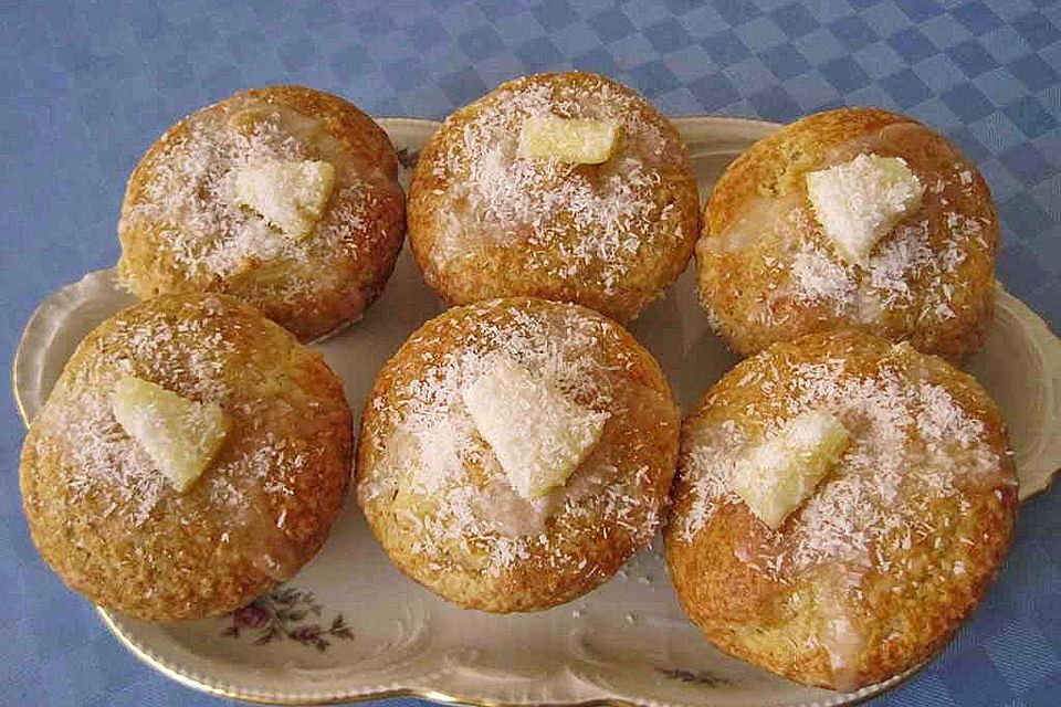 Ananas - Kokos - Muffins