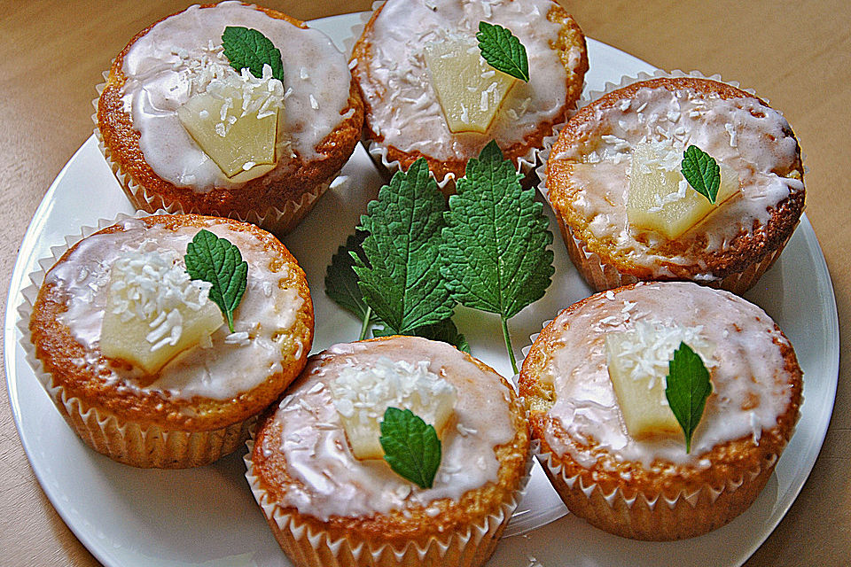 Ananas - Kokos - Muffins