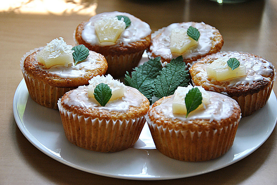 Ananas - Kokos - Muffins