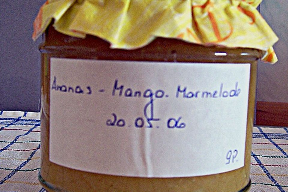 Ananas - Mango Konfitüre