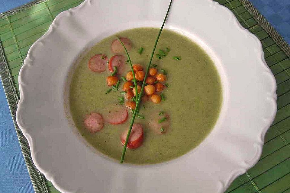 Kartoffel - Spinat - Suppe