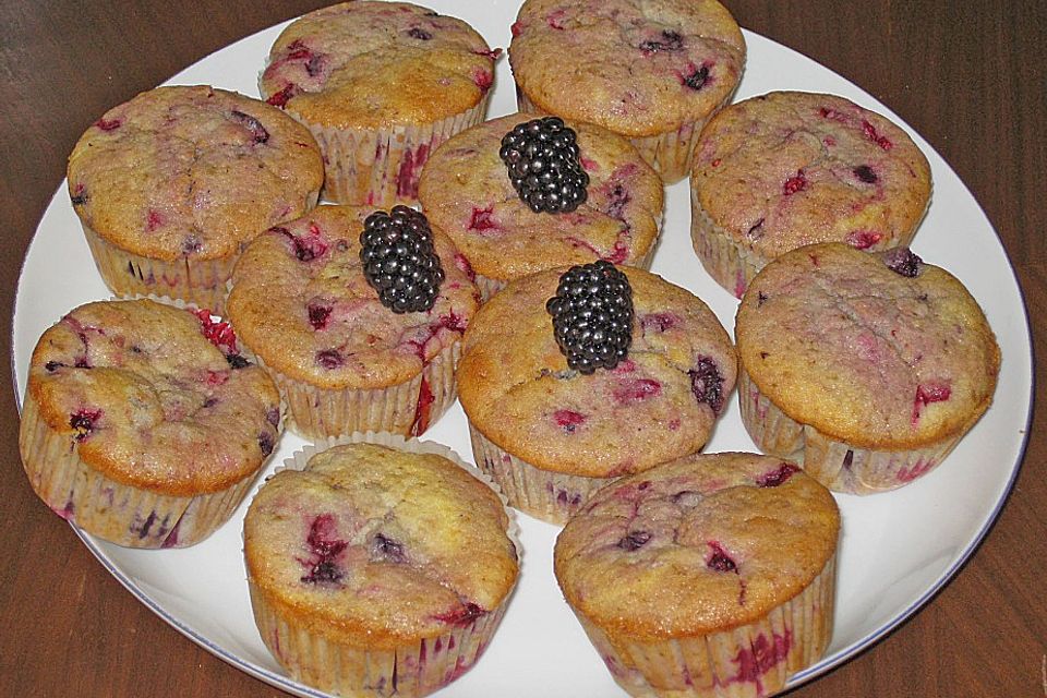 Beerenmuffins