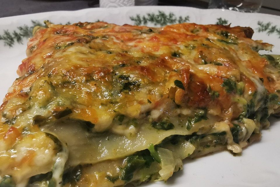 Spinatlasagne