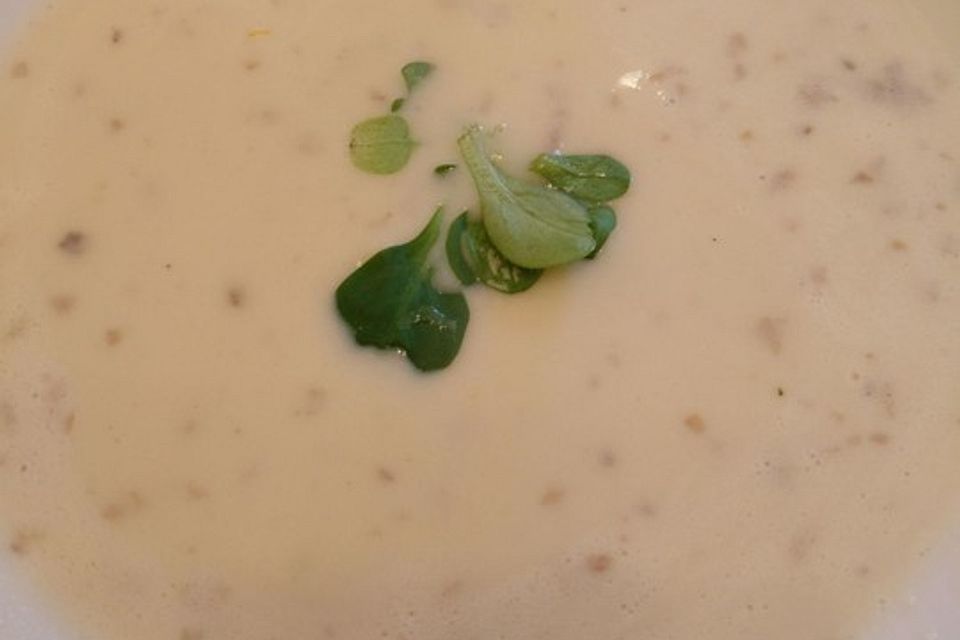 Knoblauchcremesuppe