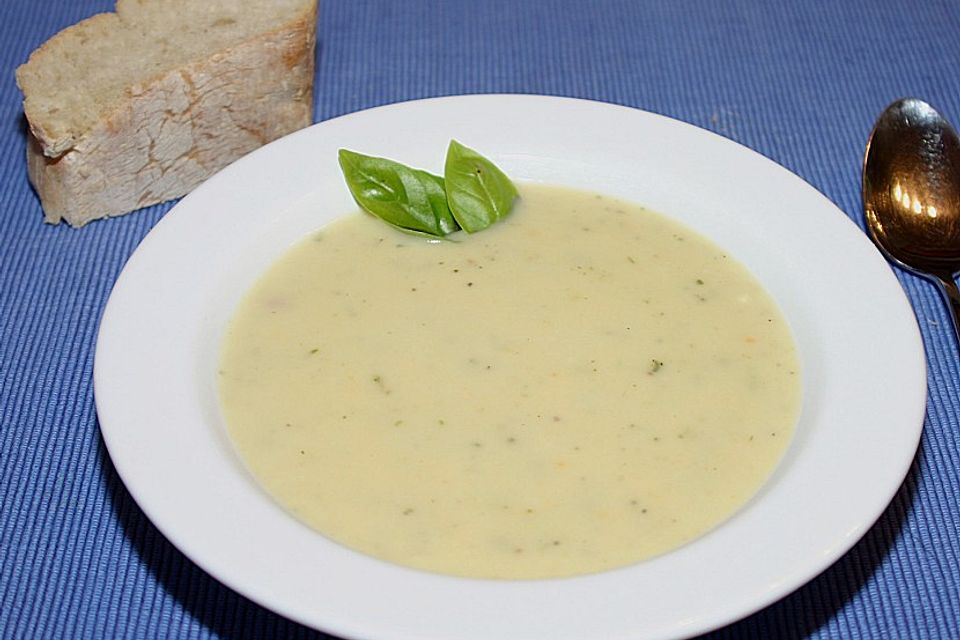 Knoblauchcremesuppe