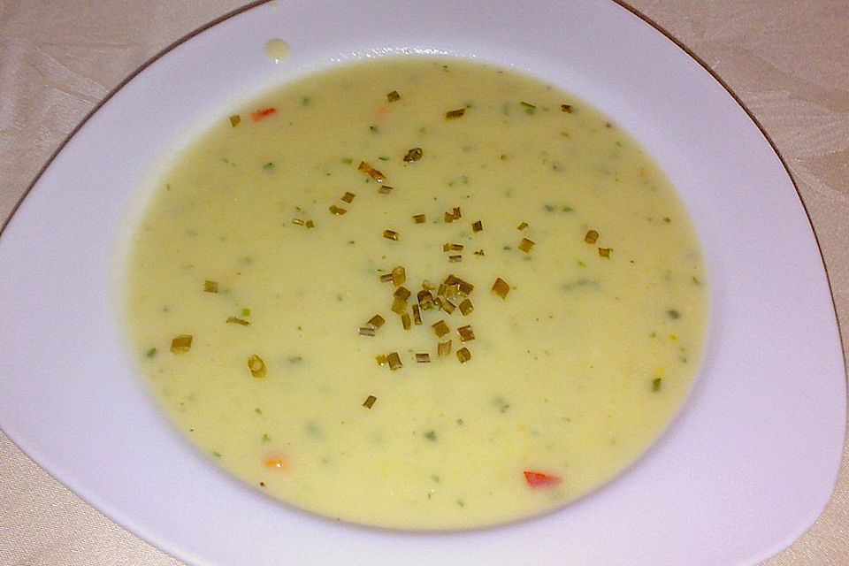 Knoblauchcremesuppe