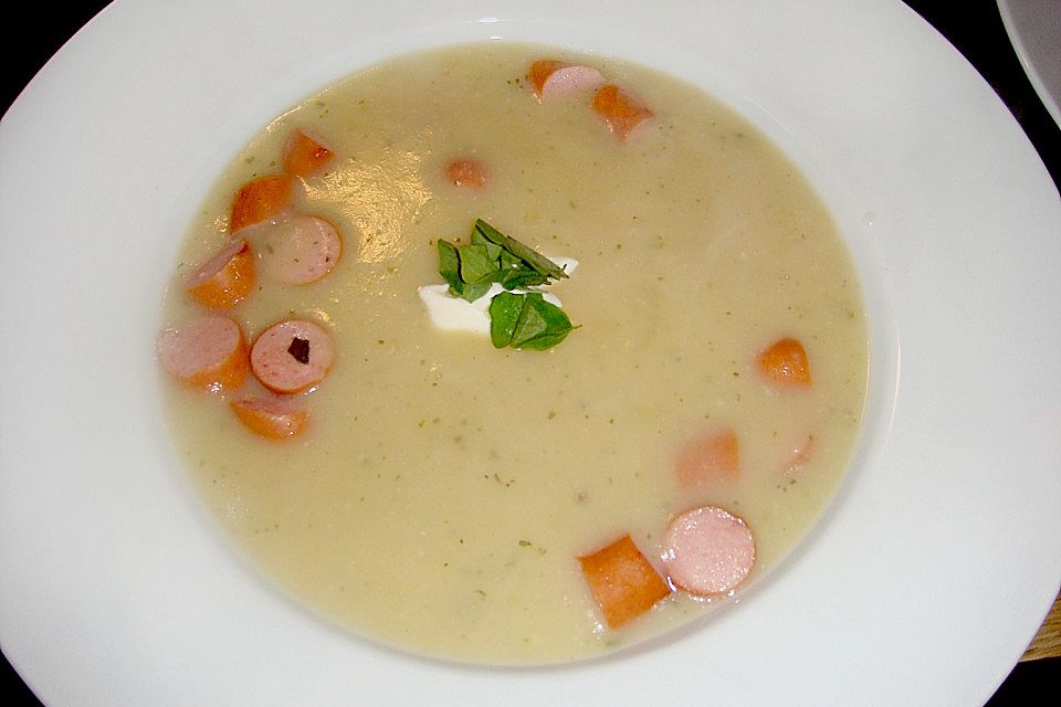 Knoblauchcremesuppe