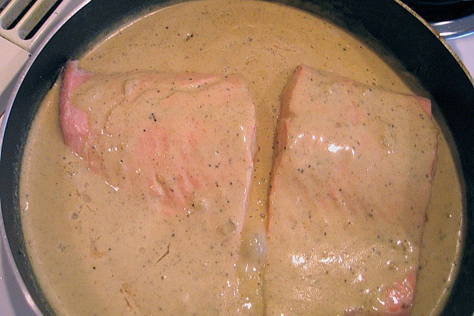 Albertos Lachsfilet mit Curry