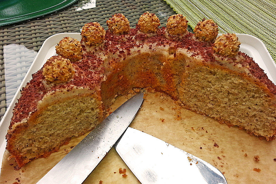 Französischer Joghurt - Nusskuchen