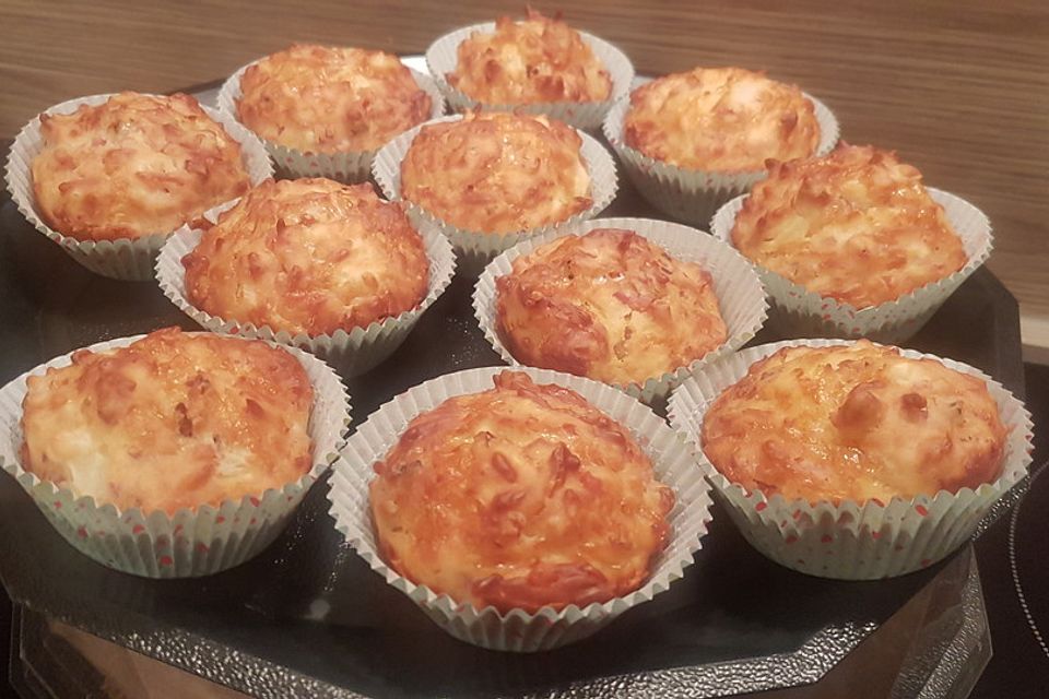 Schinken - Käse - Muffins