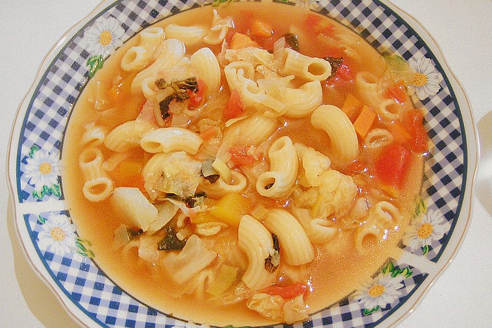 Vegetarische Minestrone alla milanese