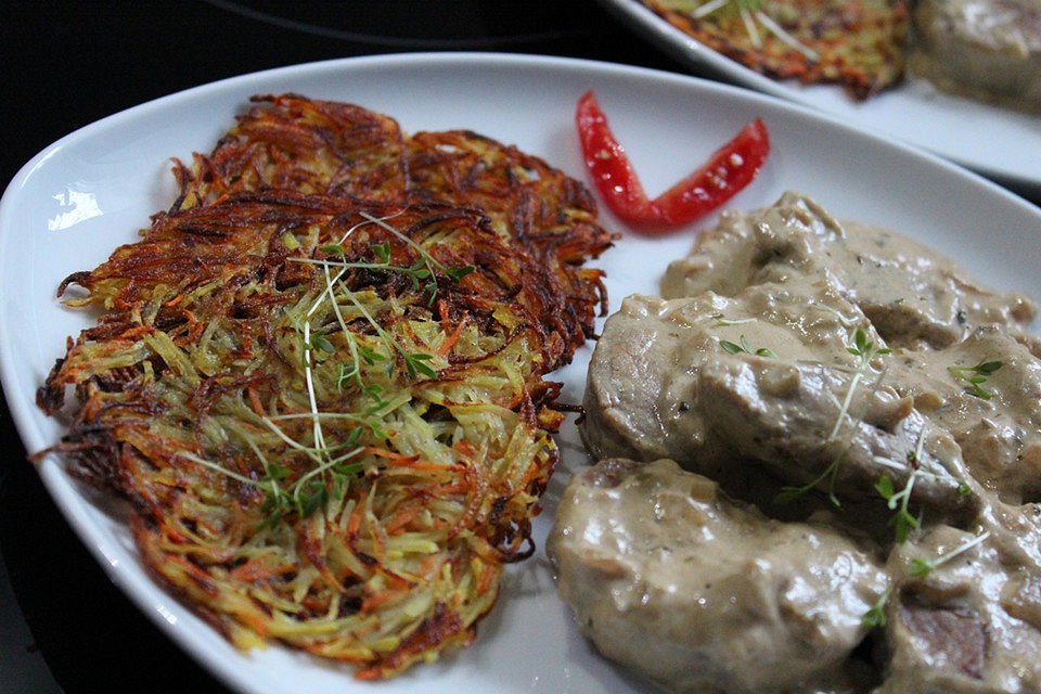 Kartoffel - Möhren - Rösti